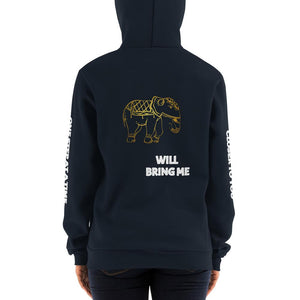 Bring Me Closer - Women's Zip Up Hoodie - Skip The Distance, Inc